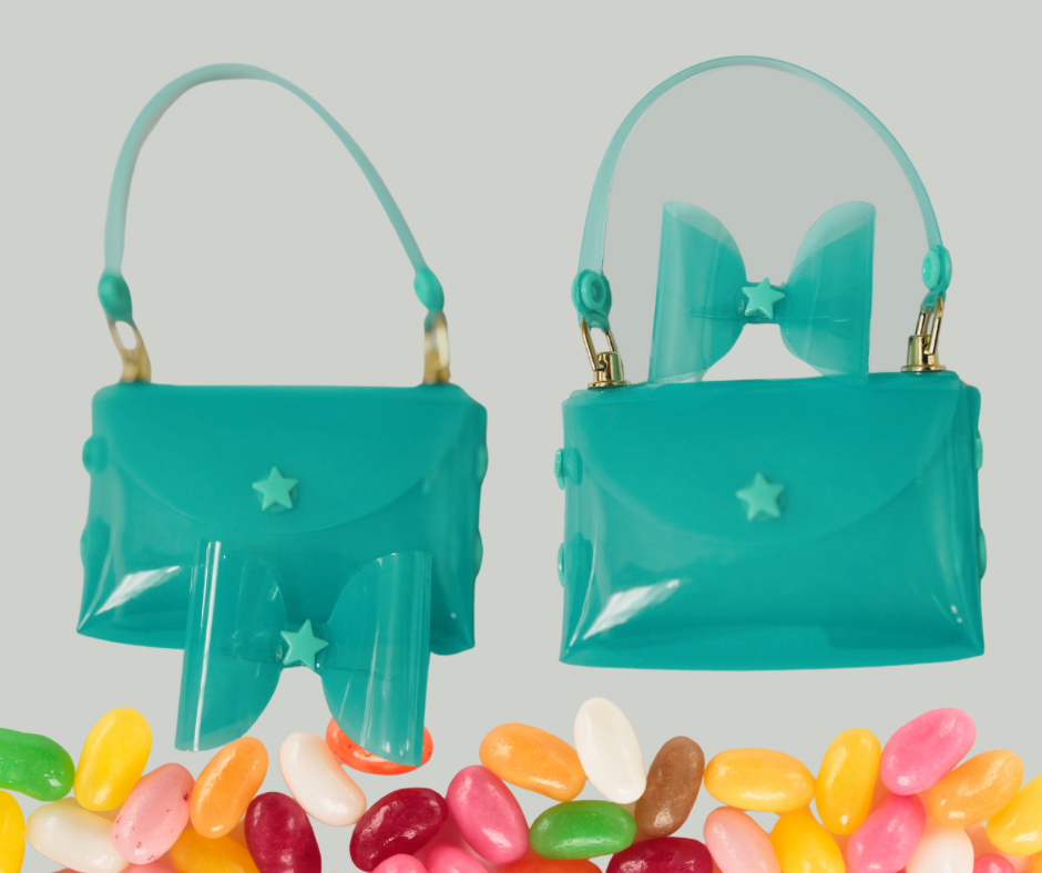 Toddler purse and bow set