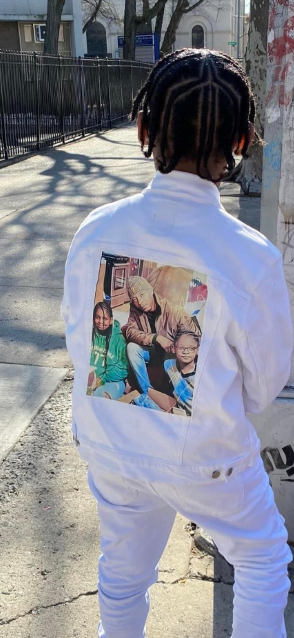 Custom Child denim Jacket